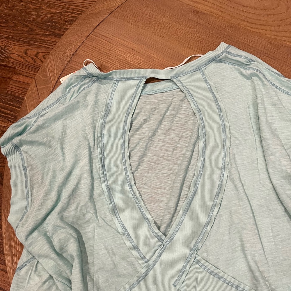 FP Movement by Free People My Time Tee - Color Blue Sea